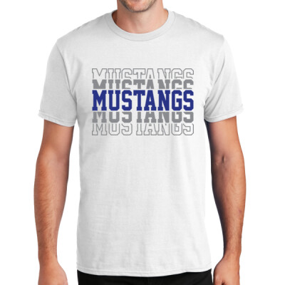 Unisex Mustangs Repeat T-shirt Thumbnail
