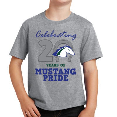 Youth FBPE 20 Years-3 White or Grey T-shirt Thumbnail