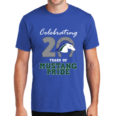 Adult FBPE 20 Years-3 Blue T-shirt Thumbnail