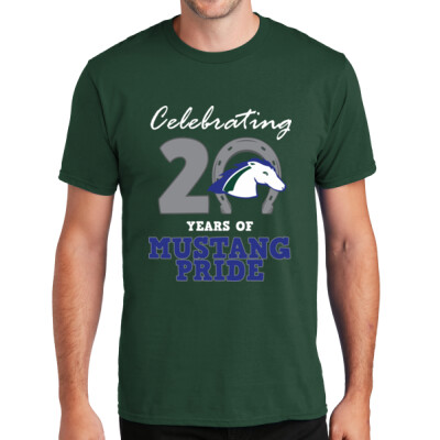 Adult FBPE 20 Years-3 Green T-shirt Thumbnail