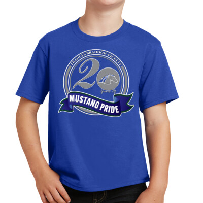 Youth FBPE 20 Years-1 Blue T-shirt Thumbnail