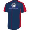 B3VP Youth Full-Button Baseball Jersey Thumbnail