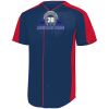 B3VP Youth Full-Button Baseball Jersey Thumbnail