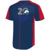 B3VP Youth Full-Button Baseball Jersey Thumbnail