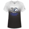 Women's V-Neck Ombre T-Shirt Thumbnail
