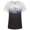 Women's V-Neck Ombre T-Shirt Thumbnail
